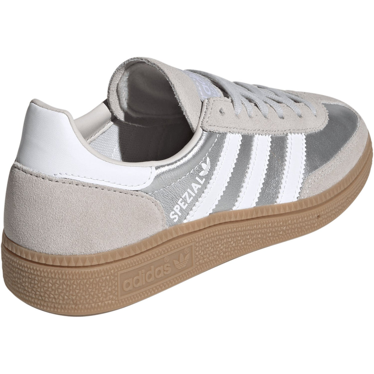 adidas Originals Silver Met. Ftwr White Gum4 Handball Spezial J Sneakers