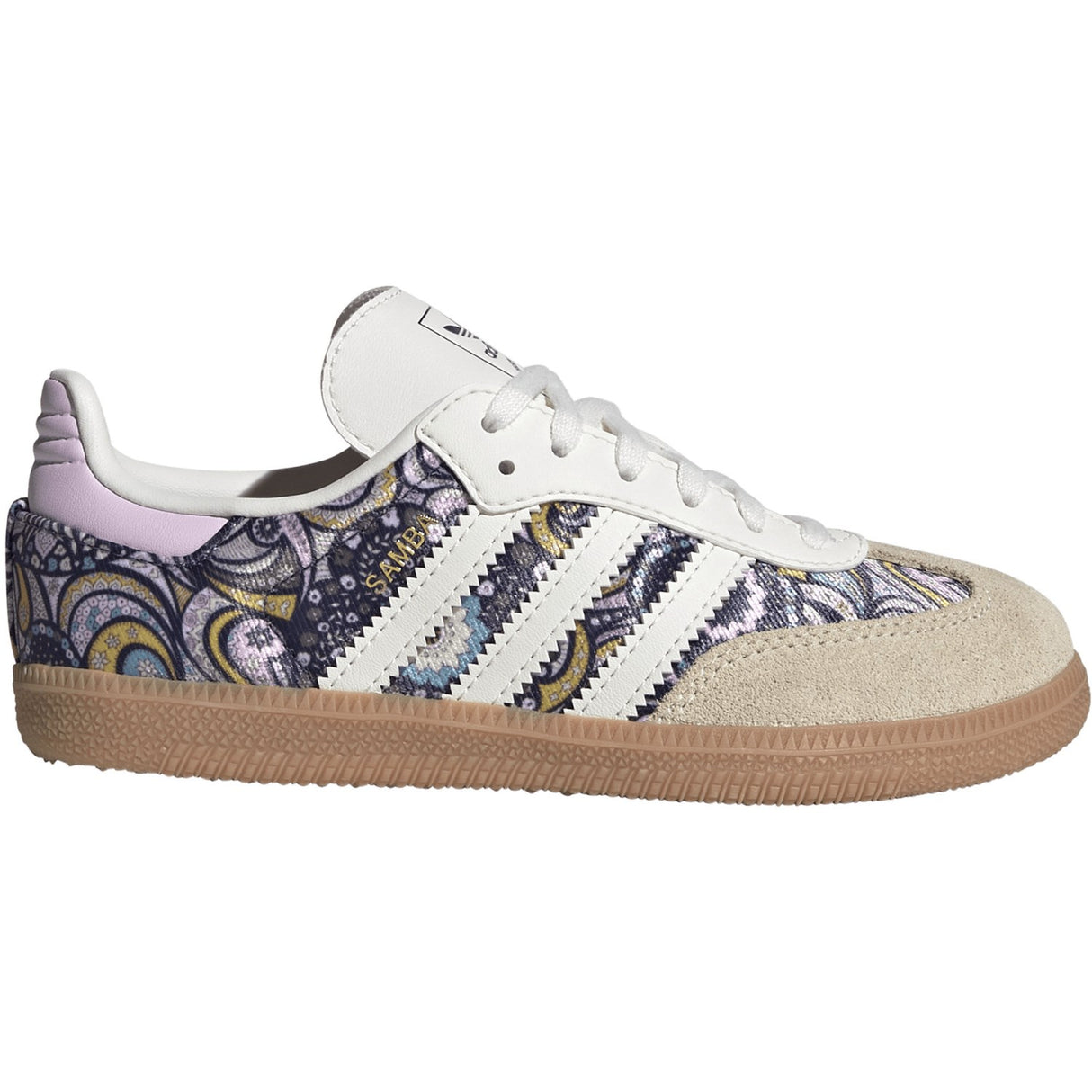 adidas Originals Core White Orchid Fusion Gum 2 Samba Og C Sneakers