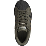 adidas Originals Silver Pebble Olive Strata Core Black Superstar Led Lights Cf El C Sneakers