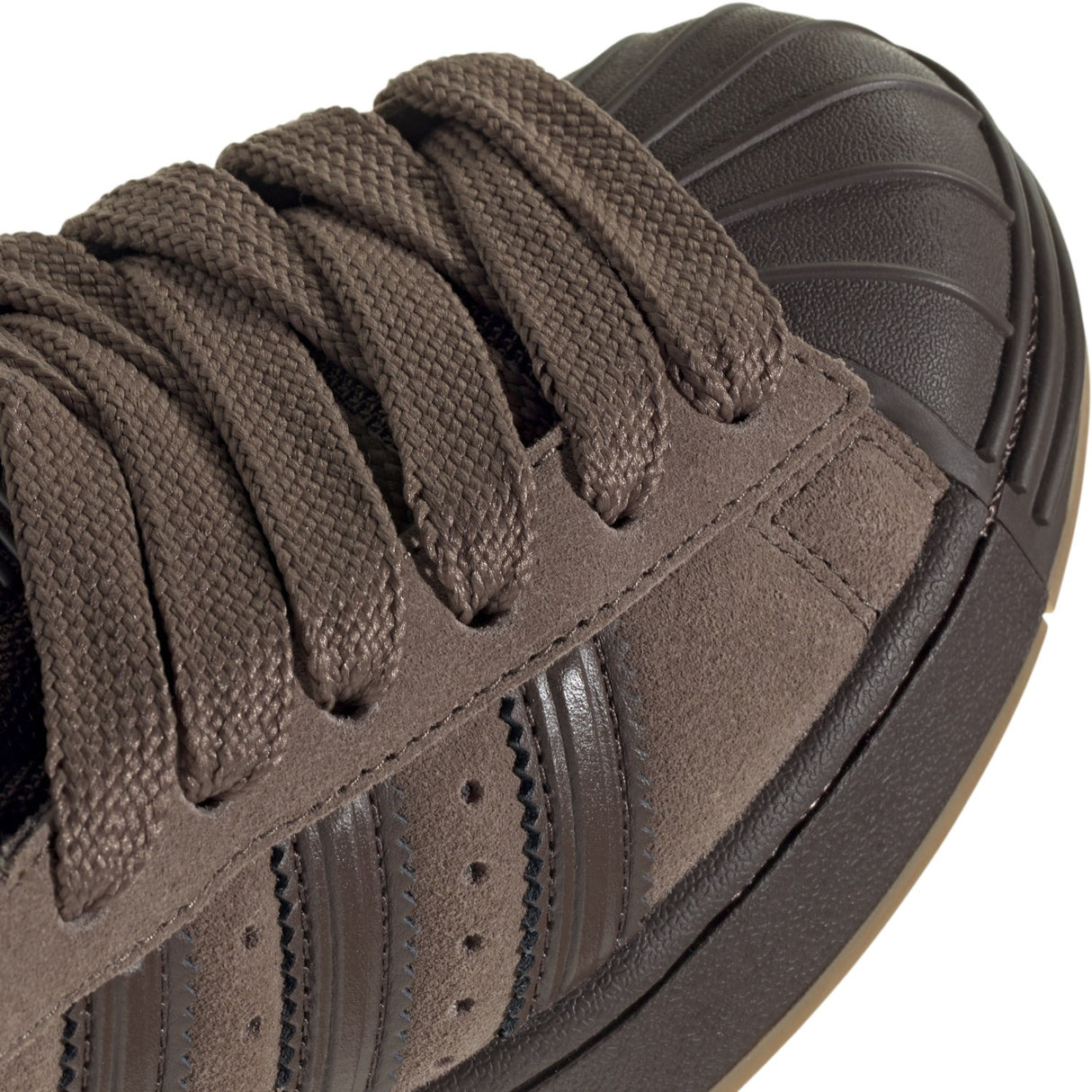 adidas Originals Earth Strata Brown Gum4 Superstar St J Sneakers