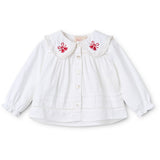 Flöss White Adele Blus