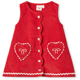 Flöss Poppy Red Carol Klänning