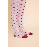 Flöss Cranberry-Pink Glitter 2-Pack Vera Strumpbyxar 2-Pack
