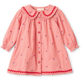 Flöss Pink Rose Gingham Sonja Klänning