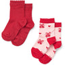 Flöss Red Glitter 2-Pack Vibe Strumpor 2-Pack
