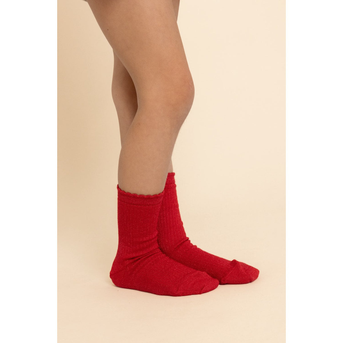 Flöss Red Glitter 2-Pack Vibe Strumpor 2-Pack