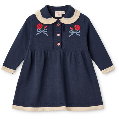 Flöss New Navy Bianca Klänning