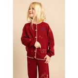 Flöss Dark Cranberry Agnes Byxor