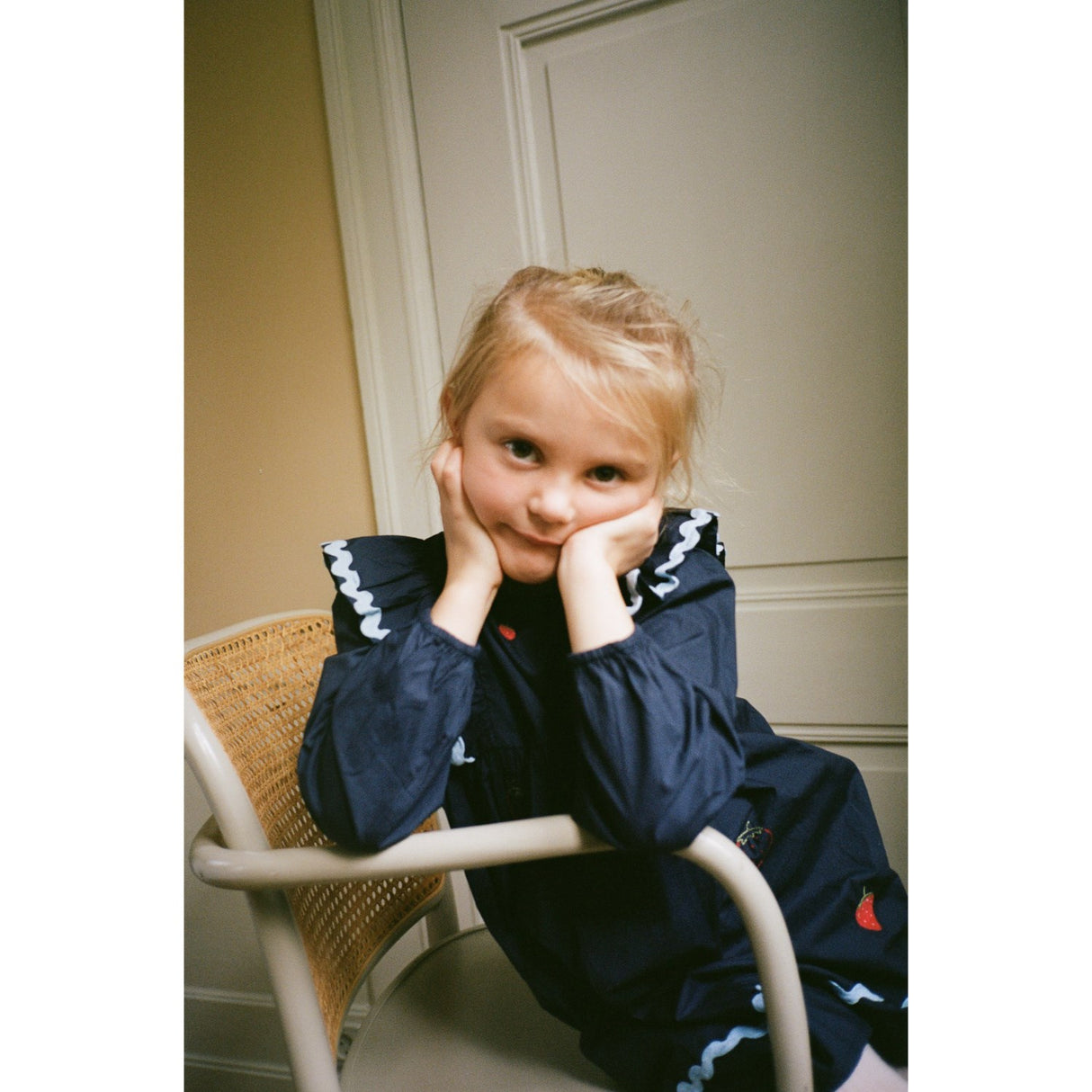 Flöss New Navy Hannah Klänning