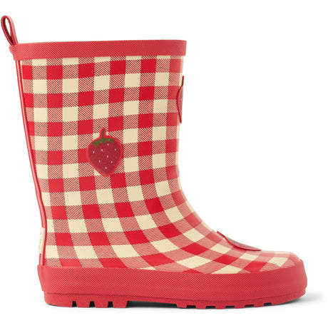 Flöss Berry Gingham Misty Rain Stövlar