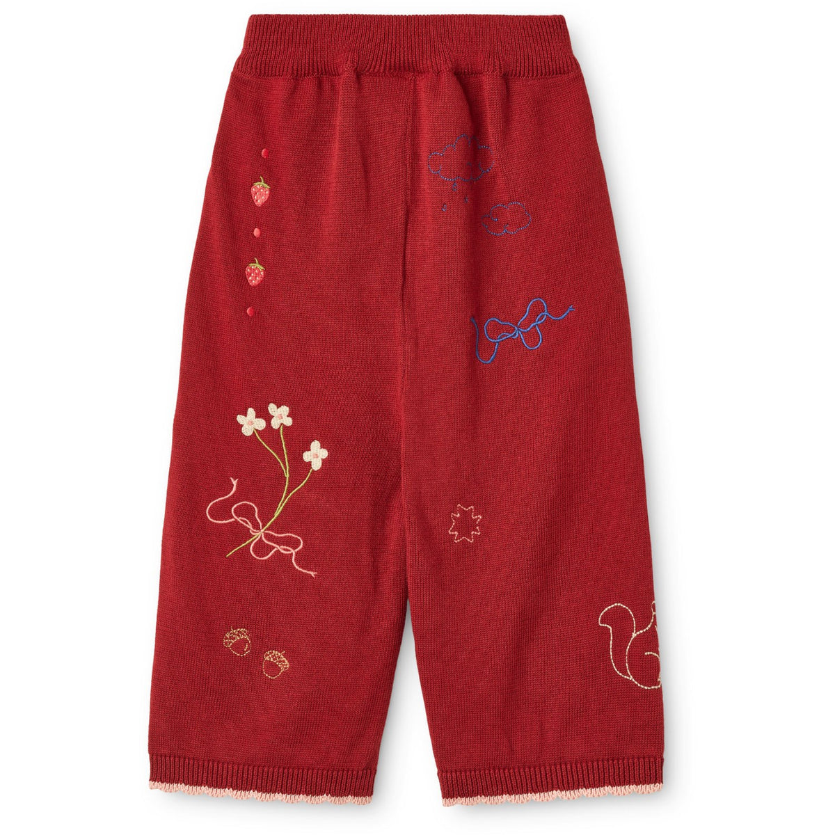 Flöss Dark Cranberry Agnes Byxor