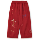Flöss Dark Cranberry Agnes Byxor