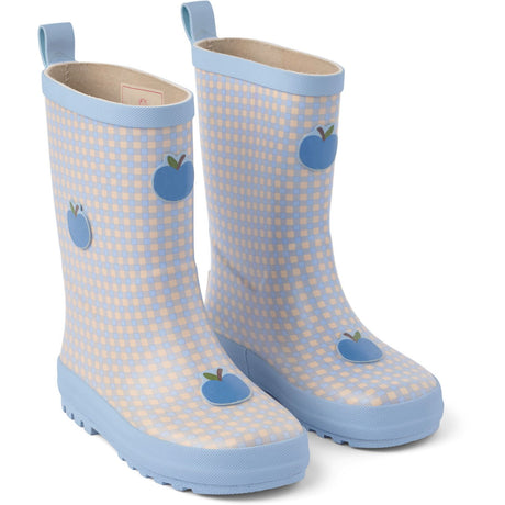 Flöss Apple Gingham Misty Rain Stövlar