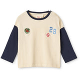 Flöss Gentle Cream-Navy Eskil Blus