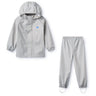 Flöss Light Blue Gingham Dew Regnkläder Sett