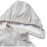 Flöss Light Blue Gingham Dew Regnkläder Sett