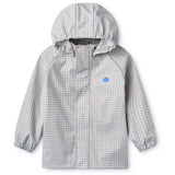 Flöss Light Blue Gingham Dew Regnkläder Sett
