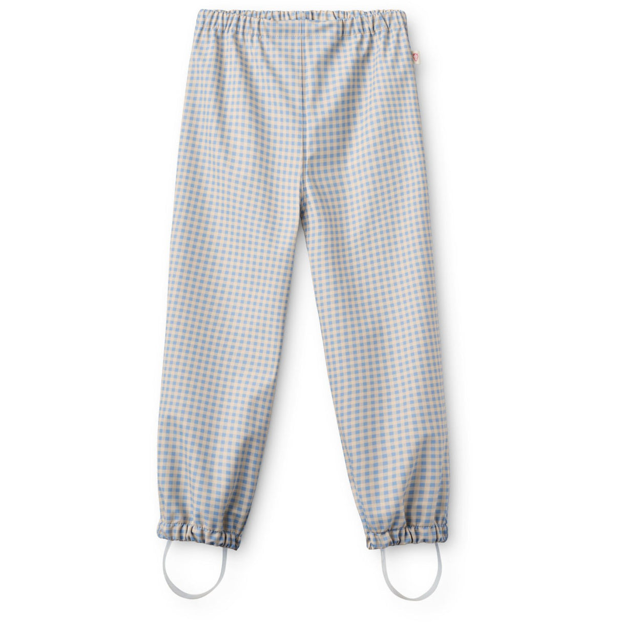 Flöss Light Blue Gingham Dew Regnkläder Sett
