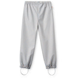 Flöss Light Blue Gingham Dew Regnkläder Sett
