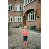 Flöss Red Berry Gingham Molly Quiltad Jacka