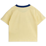 Mini Rodini Yellow Table Tennis Contrast Rib Sp Ss Tee