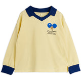 Mini Rodini Yellow Table Tennis Sp Krage Ls Topp