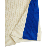 Mini Rodini Off-White Cable Stickad Shorts