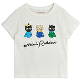 Mini Rodini White Minibabies Sp Ss Tee