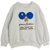 Mini Rodini Grey Table Tennis Chenille Sweatshirt