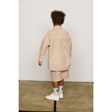 Mini Rodini Brown Poplin Yd Ls Skjorta