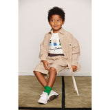 Mini Rodini Brown Poplin Yd Ls Skjorta