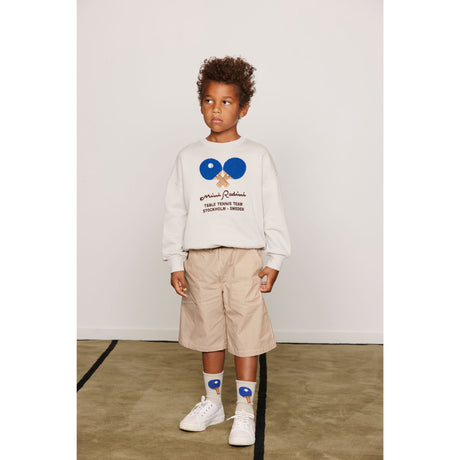 Mini Rodini Grey Table Tennis Chenille Sweatshirt