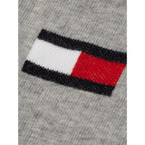 Tommy Hilfiger Grey Melange Kids Strumpor 2-Pack Flag