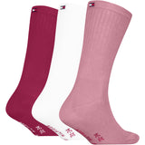 Tommy Hilfiger Pink Kids Strumpor 3-Pack Ny Sport