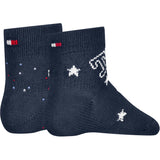 Tommy Hilfiger Tommy Original Baby Strumpor 2-Pack Letters
