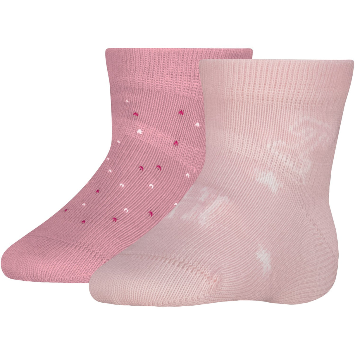Tommy Hilfiger Light Pink Baby Strumpor 2-Pack Letters