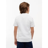 Tommy Hilfiger White Flag Pikétröja Ss
