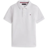 Tommy Hilfiger White Flag Pikétröja Ss