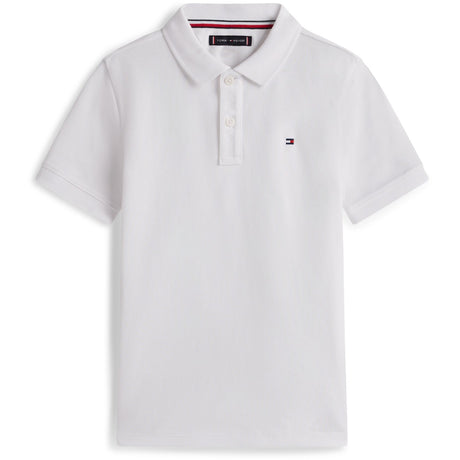 Tommy Hilfiger White Flag Pikétröja Ss