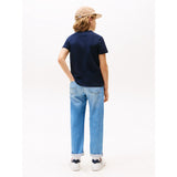 Tommy Hilfiger Dark Night Navy Essential Bomull Reg Fit Tee Ss