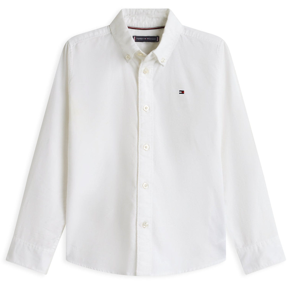 Tommy Hilfiger White Flag Oxford Skjorta Ls