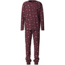 Name It Burgundy Christmas Nanvismas Ls Nattkläder