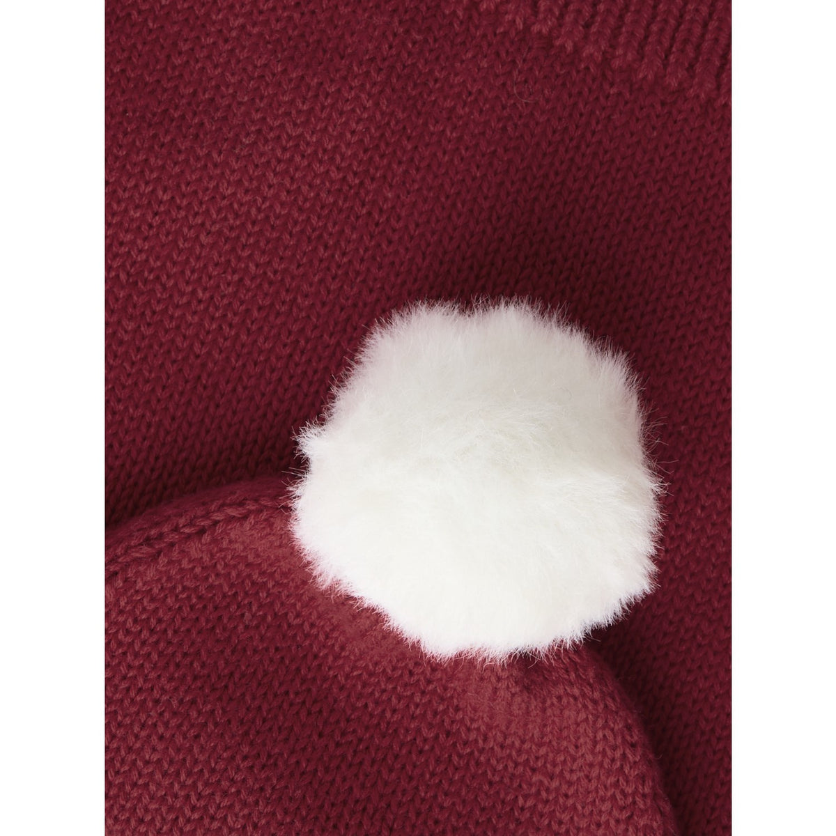 Name It Red Dahlia Hat Nbnrixmasine Stickad Mössa
