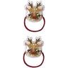 Name It Red Dahlia Reindeer Nmfrifetti 2-Pack Hairelastic