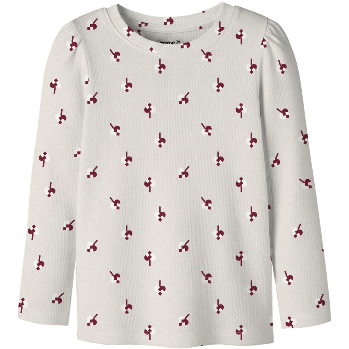Name It Peyote Melange Nmfrisakab Ls Xsl Topp