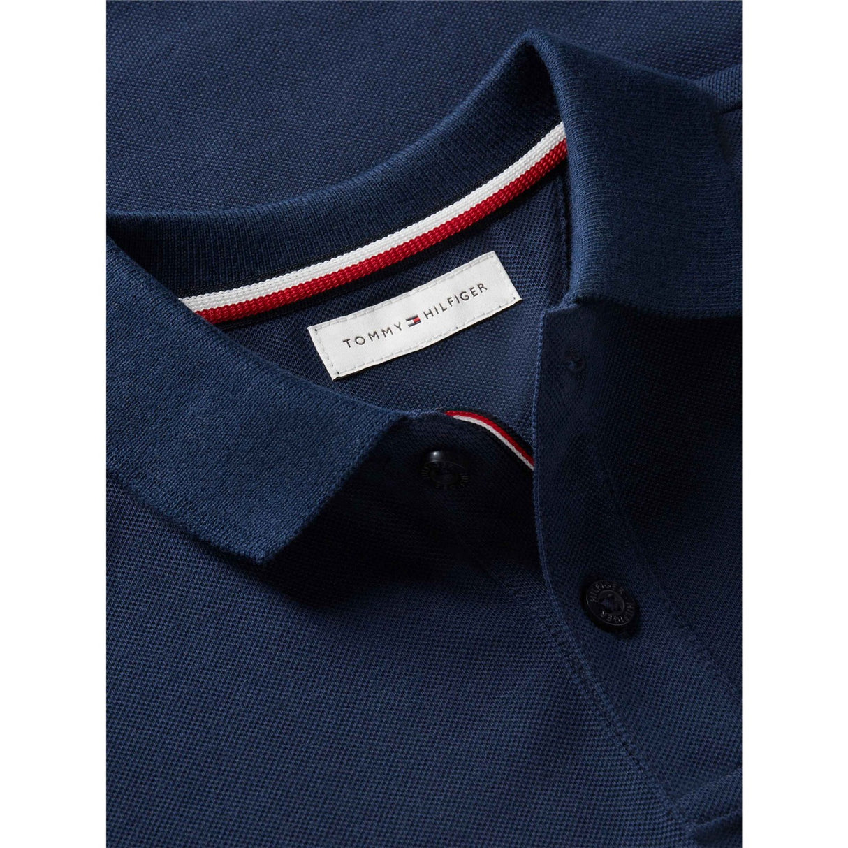 Tommy Hilfiger Dark Night Navy Flag Pikétröja Ss