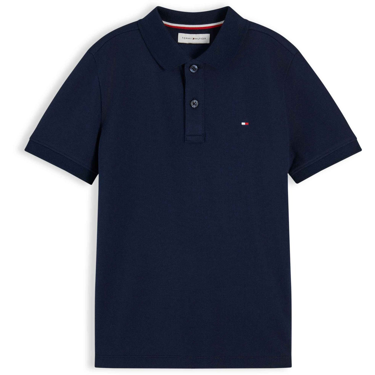 Tommy Hilfiger Dark Night Navy Flag Pikétröja Ss