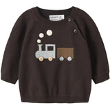 Name It Chocolate Plum Nbmrafello Ls Stickad