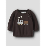 Name It Chocolate Plum Nbmrafello Ls Stickad