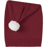 Name It Red Dahlia Nbnrixmas Stickad Mössa